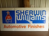 Sherwin Williams tin sign