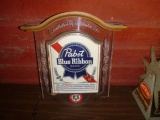 Pabst Blue Ribbon lighted sign