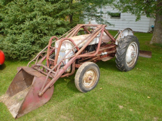 Ford 8N Tractor with loader