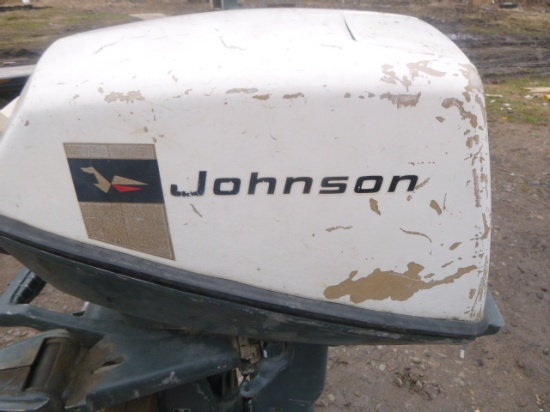 6 HP Johnson Boat Motor