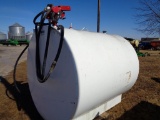 1,000 Gal Fuel Barrel w/ Hi Flow Pump 110 Volt