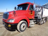 07 Freightliner Columbina Day Cab Semi, Mercedes -Benz Eng 10 Sp Twin Screw, 562,000 Miles