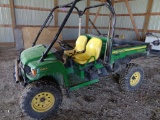 07 JD 620i Gator XUV 4 x 4 743 Hrs Power Lift Box