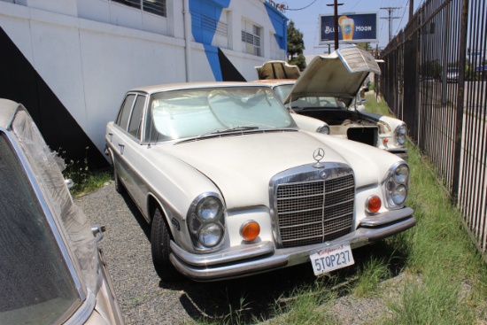 Vintage 1960's Mercedes Benz Sedans