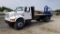 1989 International 4700 Flatbed Fork Truck