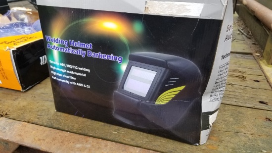 New Solar Powered Welding Helmet