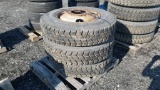 (3) Armorsteel 11r24.5 Tires