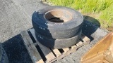 (2) Firestone 9r20 Tires