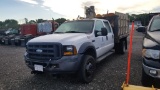 2007 Ford F550 Rack Body Pickup