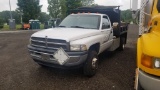 1999 Dodge Ram 3500 6 Wheel Dump Truck