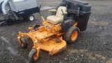 Scag tiger cub zero turn mower with bagger