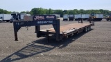 1988  Dooli Triaxle Gooseneck Trailer