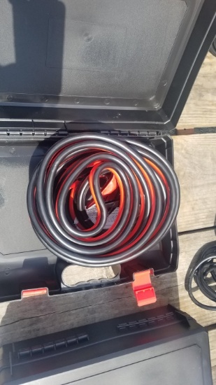 New 1 gauge booster cables