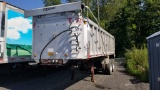 Stecco Tandem Axle Dump Trailer. Aluminum