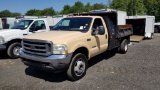 2002 Ford F550 Dump Truck.