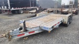 Tandem axle tag trailer