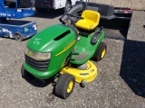 John deere riding lawn mower