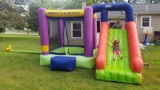 Bounce House And Slide With Two Blowers
