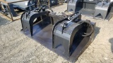 New Wolverine 2 Cylinder Grapple Bucket