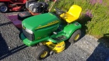 John deere lt160 automatic lawn tractor