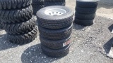 4x 225/75/15 Tires and rims