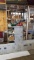 Lot shelf with contents, lexan sheet