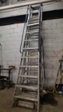 10 ft aluminum step ladder