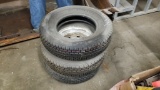 Lot - three tires