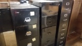 (3) file cabinets