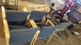 Lot misc chairs