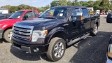 2013 Ford F150. Vin 1ftfw1e62dgd35305, leather,