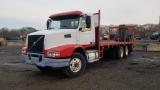 2004 Volvo Flatbed With Moffet Forklift