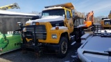 1991 ford l8000 dump truck with sander