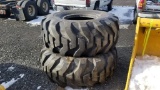 (2) New 23.5 Loader Tires