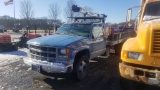 1999 Chevy 3500 Pickup With Crane