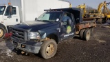 2005 Ford F350 Dump With Plow