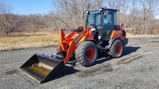 2017 Kubota R630 Wheel Loader. Sn 10849, Meter