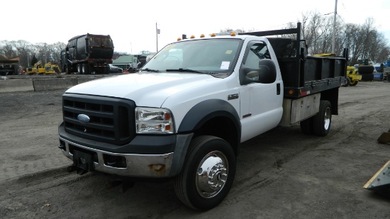 2007 Ford F550 6 Wheel Dump Truck