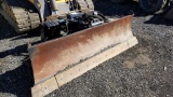 Hydraulic angle plow