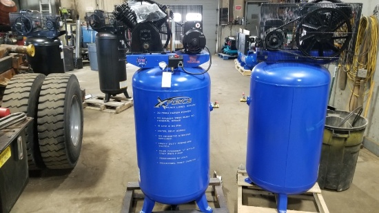New Xforce HD 2 stage 80 gallon compressor