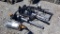 Hydraulic auger woth 2 bits