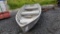 Aluminum boat with motor