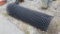 Roll of metal fencing