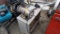 Ryobi bench grinder and shelf