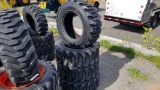 (4) Loadmax 12-16.5 Skidsteer Tires