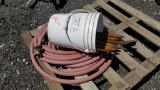 Air hose and hammer bits