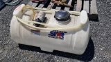 North star poly tank with pump