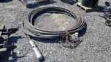 Artisian well pump and hose