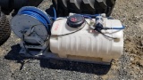 Poly tank woth pump and hose