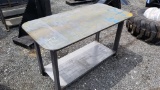 New hd welding table with shelf